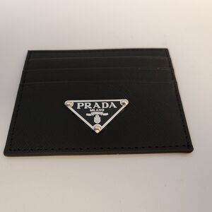 Prada Black Card Case, Like New